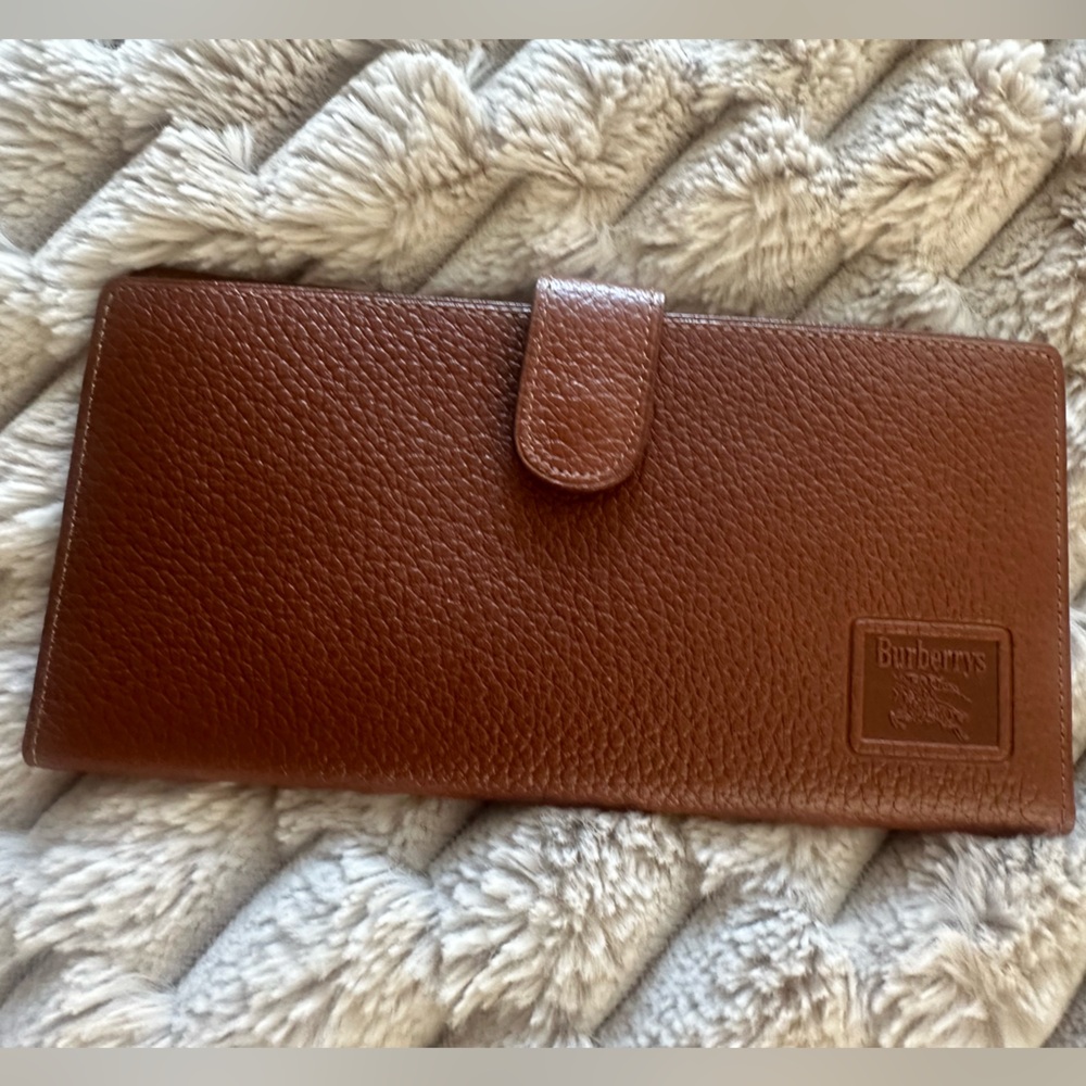 Burberry Long Slim Leather Wallet